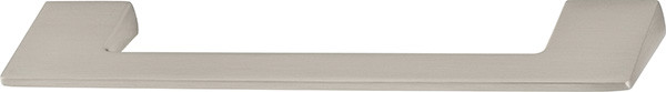 Handle, Fineline, zinc,stainless steel look, M4, center to center 160mm