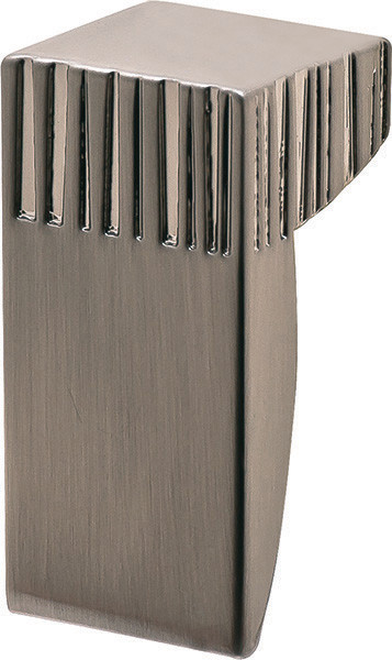 Calypso Handle, zinc, stainless steel, M4, center to center 16mm