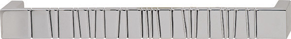Calypso Handle, zinc, chrome polished, M4, center to center 192mm