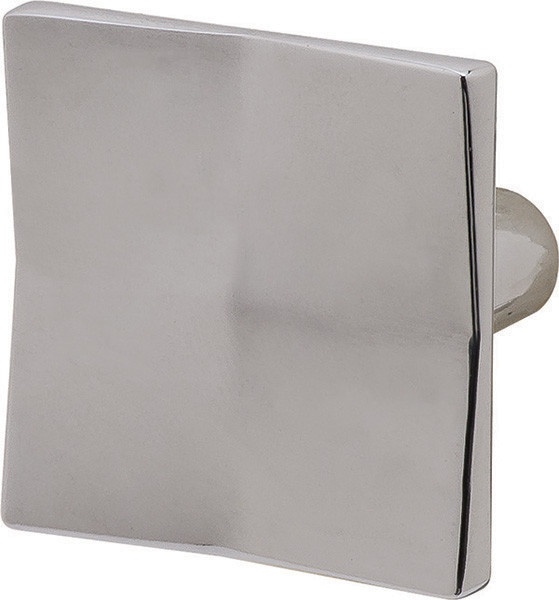 Aztec Znob, zinc, chrome polished, M4, 36 x 36mm
