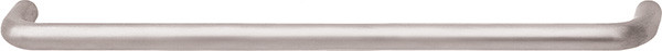 Handle, stainless steel matt, M4, center to center 160mm