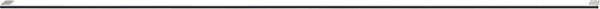 Handle, zinc, nickel matt / stainless steel, M4, center to center 1152mm