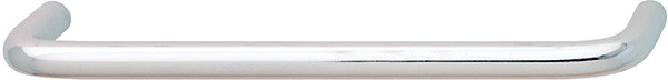 Handle, steel, chrome polished, 8-32, center to center 89mm