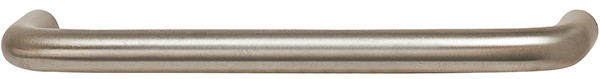 Handle, steel, satin chrome, 8-32, center to center 96mm