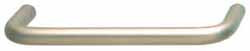 Handle, steel, nickel matt, 8-32, center to center 96mm