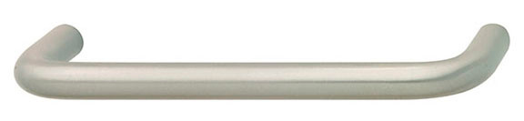 Wire Pull, steel, nickel brushed, 8-32, center to center 96mm
