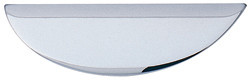 Handle, zinc, chrome polished, M4, center to center 32mm