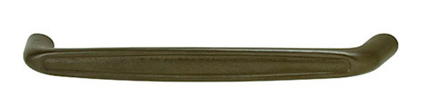 Handle, brass, old bronze, M6, center to center 254mm, with screws