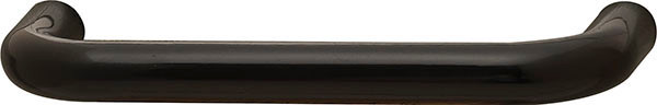 Handle, nylon, black, center to center 96mm