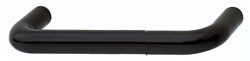 Handle, nylon, black, center to center 128mm