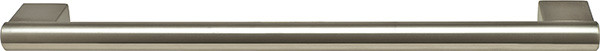 Handle, stainless steel, matt, M4, center to center 320mm