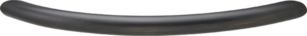 Bow Pull, steel, satin bronzed copper, 8-32, center to center 96mm