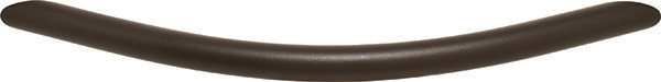 Handle, steel, dark oil-rubbed bronze, M4, center to center 160mm