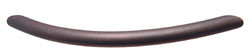 Handle, steel, oil-rubbed bronze, M4, center to center 288mm