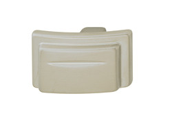 Knob, zinc, stainless steel, M4, 39 x 23mm