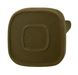 Pull, zinc, oil-rubbed bronze, M4, center to center, 32mm