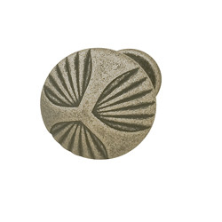 Knob, zinc, pewter, M4, 30 x 23mm