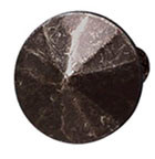 Knob, zinc, antique iron, M4, 25 x 23mm