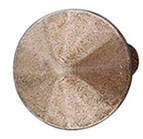 Knob, zinc, antique pewter, M4, 25 x 23mm