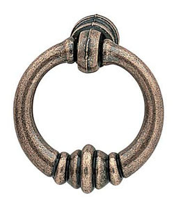 Handle, zinc, antique bronze, M4, diameter 35mm