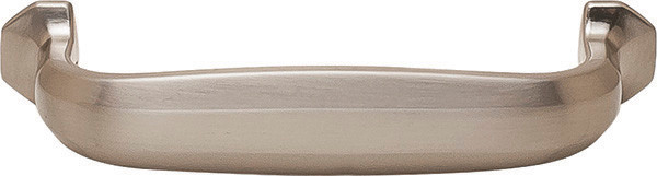 Handle, Paragon, zinc, satin nickel, M4, center to center 3"