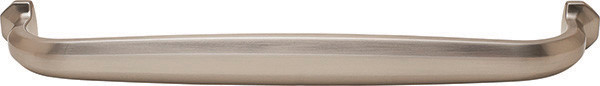 Handle, Paragon, zinc, satin nickel, M4, center to center 8"