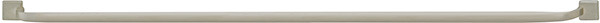 Handle, zinc, brushed nickel, M6, center to center 18"