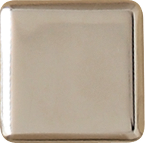 Knob, zinc, polished nickel, M4, 32mm