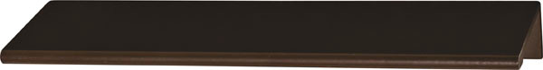 Handle, aluminum, dark oil-rubbed bronze, center to center 4"