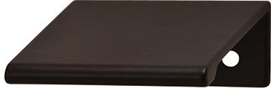 Handle, aluminum, dark oil-rubbed bronze, center to center 25mm