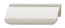 Label Handle, aluminum, silver anodized, center to center 54mm