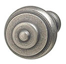 Knob, steel, pewter, 8-32, 35mm