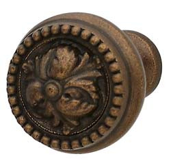 Knob, Artisan, zinc, oil-rubbed bronze, M4, 32mm