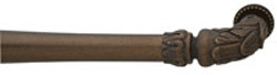 Handle, Artisan, oil-rubbed bronze, M6, center to center 18"