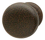 Knob, Bordeaux, iron, rust, M4, 48 x 39mm
