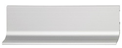 L-Profile, aluminum, matt silver anodized, 2500mm