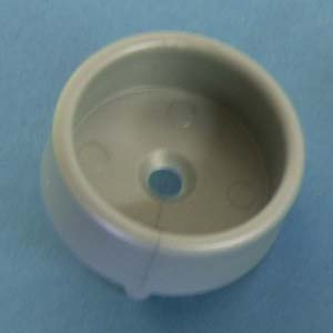 Pegged Pole Socket Whole Silver, Pkg of 500