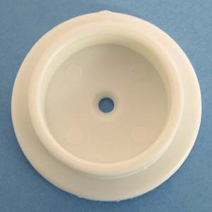 Standard Pole Sockets White, Pkg of 1000 sets