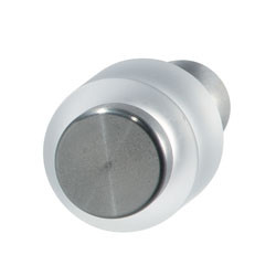 KNOB STA ST MATT CRY CLR M4 29MM