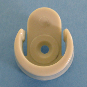 Secured Pole Socket Almond 17mm, Pkg of 1000