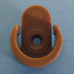 Secured Pole Socket Tan 17mm, Pkg of 500