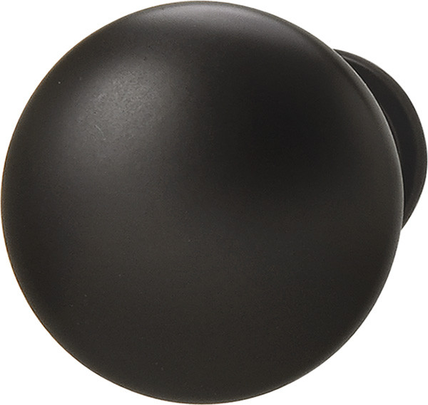 Mushroom Knob, zinc, dark oil rubbed bronze, 8-32, 30 x 28mm