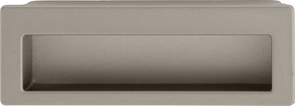 Mortise Pull, zinc, antimicrobial, satin nickel, M4, center to center 96mm