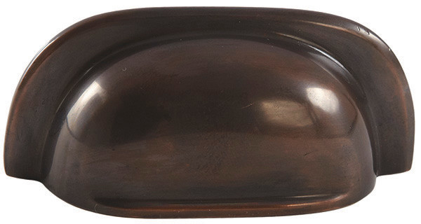 Cup handle, Mulberry, oil rubbed bronze, M4, 64mm center to center