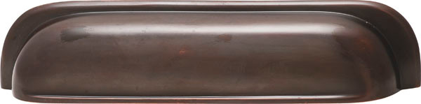 Cup handle, Mulberry, oil rubbed bronze, M4, 192mm center to center