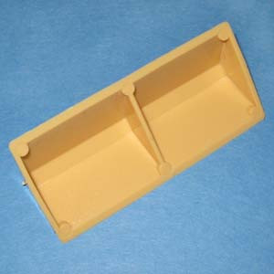 Heavy Duty Corner Brace Maple 3" X 1" X 1", Pkg of 100