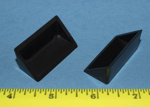 Corner Brace Black 3/4