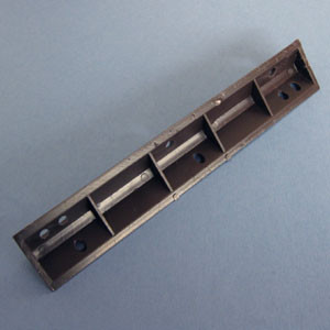 Vertical Corner Brace Brown 6" X 3/4" X 3/4", box of 100