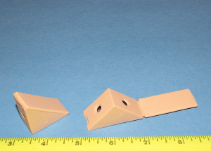 Corner Brace Maple 1-3/4" X 1-1/4" X 1-1/4", Pkg of 100