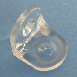 Corner Brace Clear 1-1/8" X 1-1/8", Pkg of 1000
